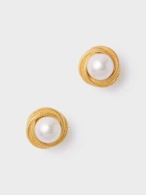 Heaven Mayhem Gigi Earrings in Gold One Size Womens Jewelry